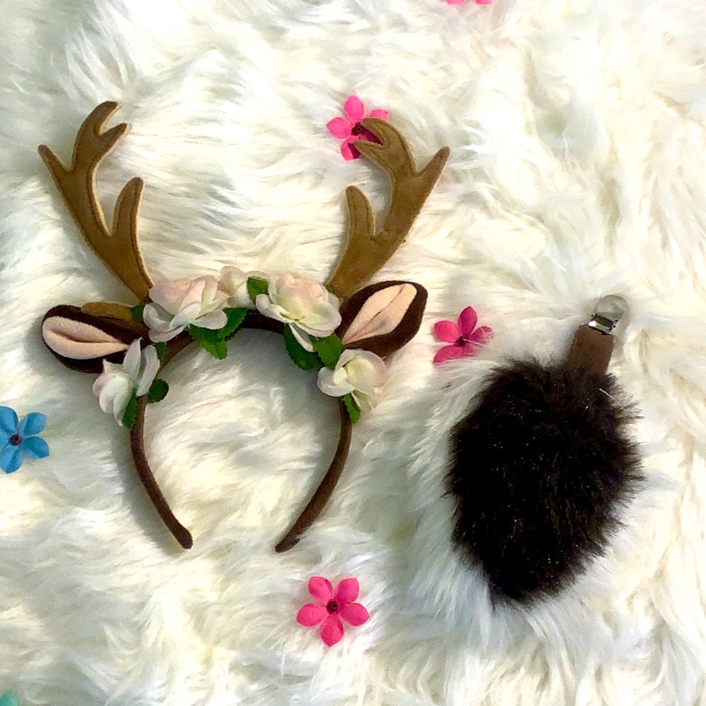 Deer headband and Tail 𐂂